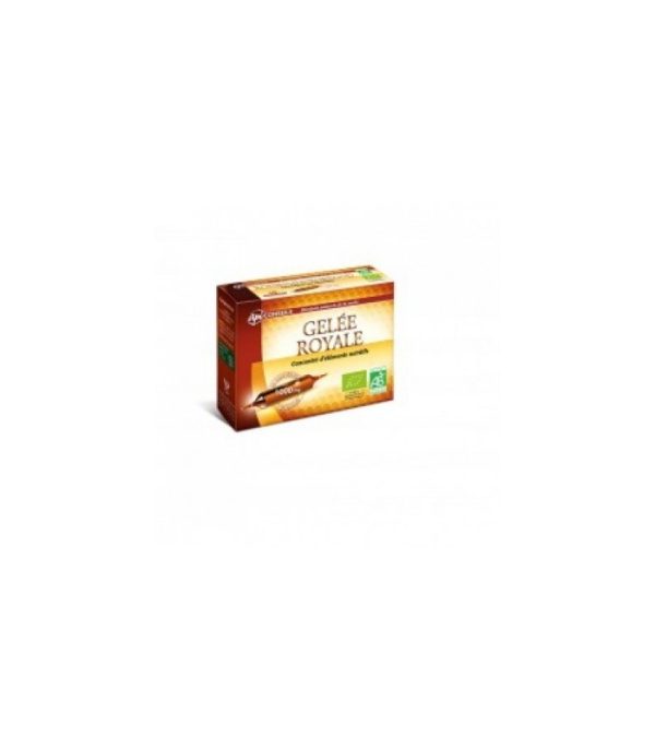 GELEE ROYALE CONCENTRÉ D'ÉLÉMENTS NUTRITIFS 10 AMPOULES 1000 MG BUVABLES