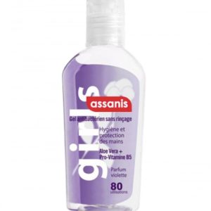 GEL ANTIBACTÉREIN SANS RINÇAGE VIOLETTE 80ML