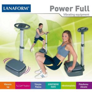 PLATEFORME VIBRANTE POWERFULL 4 PROGRAMMES FITNESS