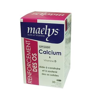 CALCIUM & VITAMINE D 30 GÉLULES