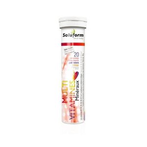 MULTI VITAMINES MINÉRAUX 20 COMPRIMÉS GOUT ORANGE/ORANGE